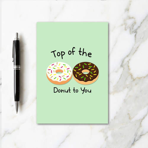 Donut To You Graphic Art Card