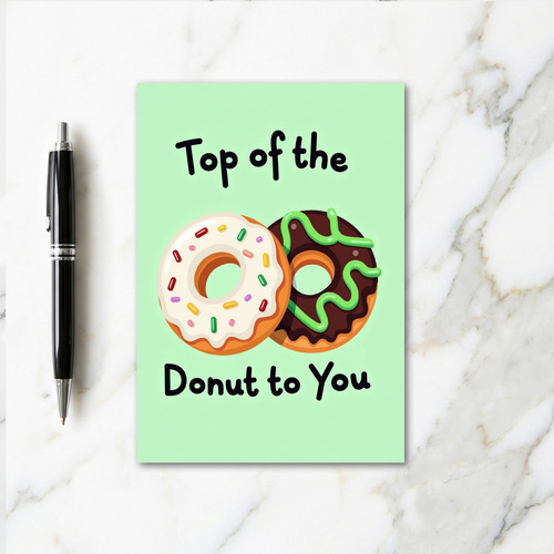 Donut To You Sweet Treat Card