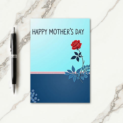 Dotted Stitch Mothers Day Card