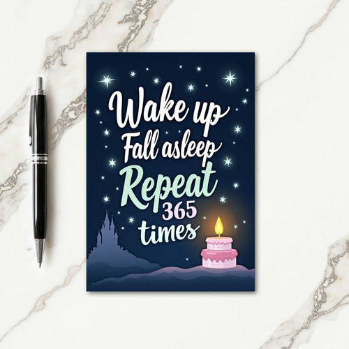 Dream Starry Night Card