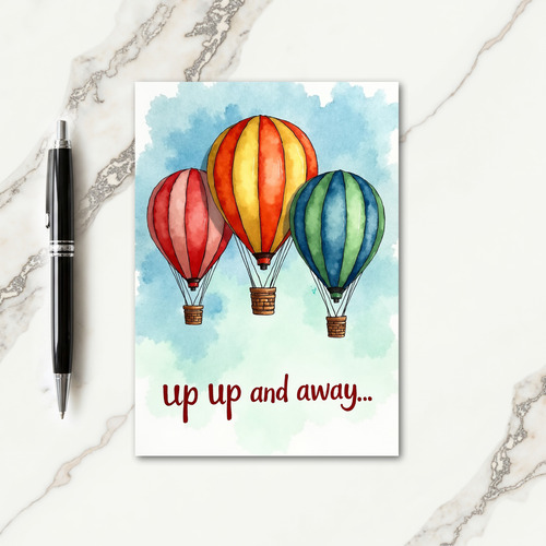 Dreamy Balloon Birthday Card