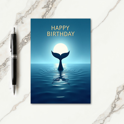 Dreamy Birthday Ocean Card
