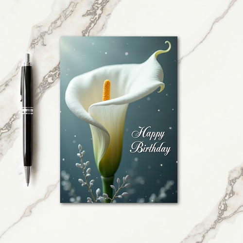 Dreamy Birthday Sparkle Bloom Card
