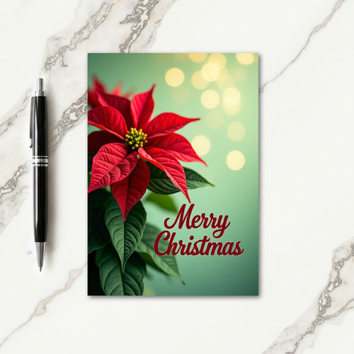Dreamy Bloom Christmas Card