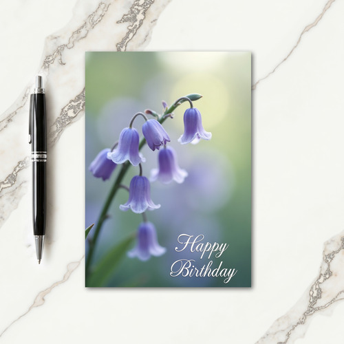 Dreamy Bokeh Birthday Card