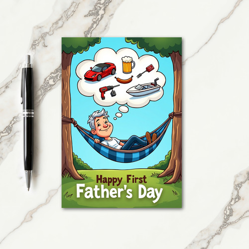 Dreamy Fathers Day Escape Card