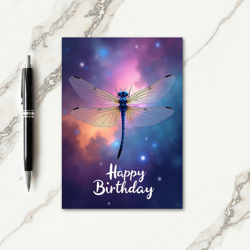 Dreamy Insect Birthday Card