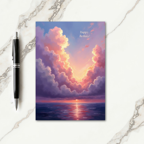 Dreamy Ocean Birthday Card