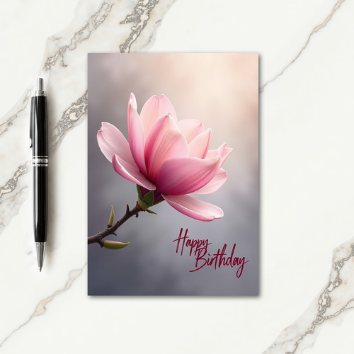 Dreamy Petal Birthday Card