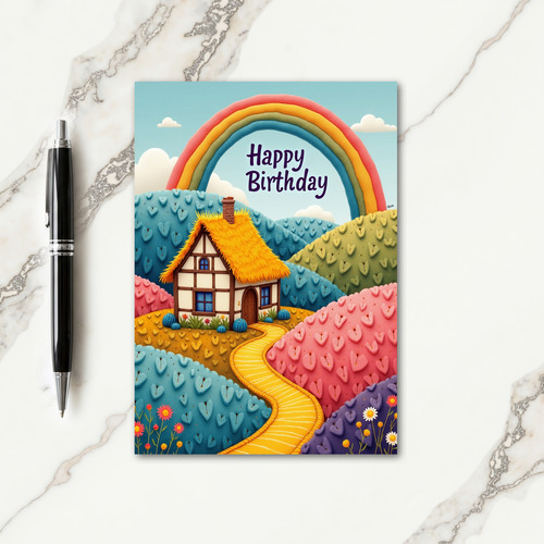 Dreamy Storybook Birthday Card
