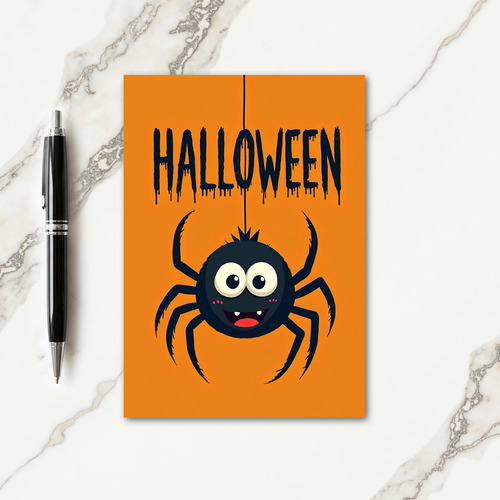 Dripping Halloween Fun Card