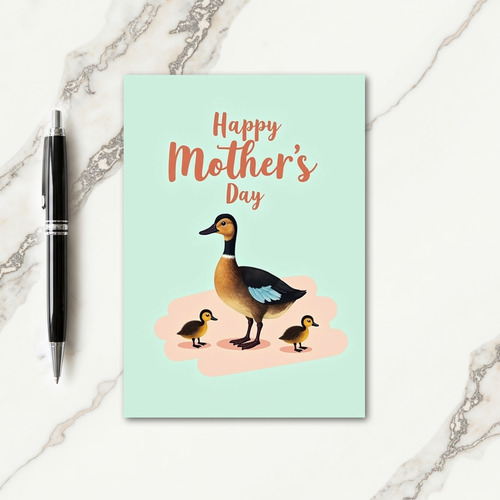 Duck Mothers Day Art Card
