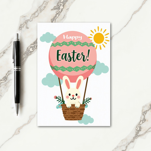 Easter Adventure Balloon Card