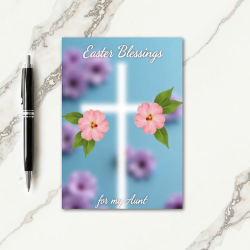 Easter Blessings Aunt Card