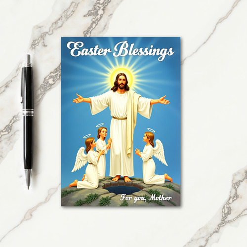 Easter Blessings Mother Card