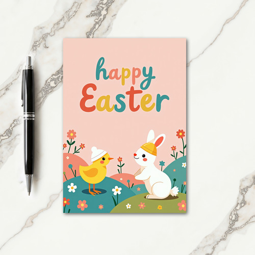 Easter Blossom Scene Card