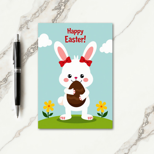 Easter Bunny Treat Pattern Card