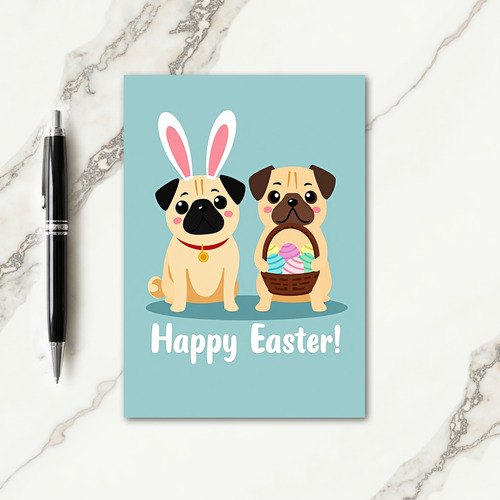 Easter Canine Friends Card