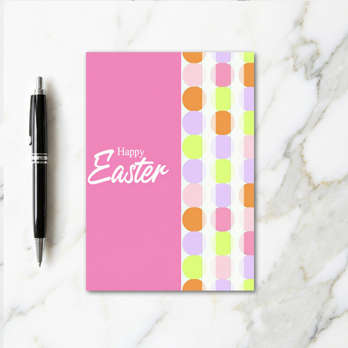 Easter Circles Pattern Card