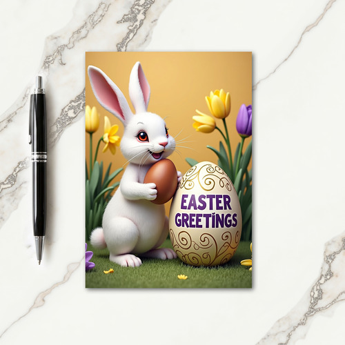 Easter Creature Greetings Card