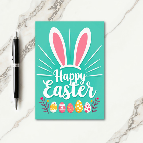 Easter Ears Pattern Card