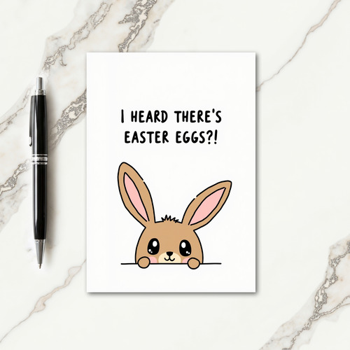 Easter Egg Surprise Card