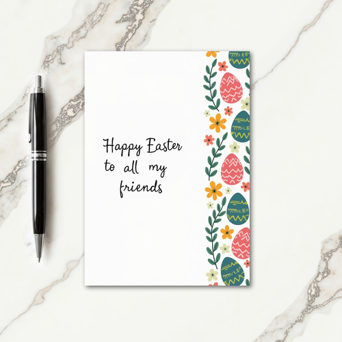 Easter Friends Greeting Card