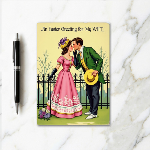 Easter Greeting For My Wife Card