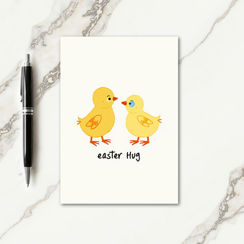 Easter Hugs Little Bird Card