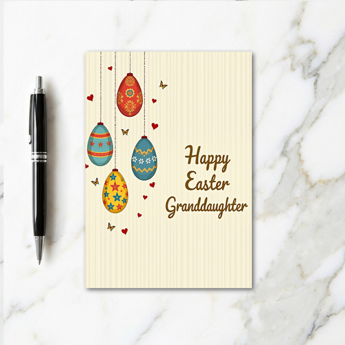 Easter Joy Granddaughter Card