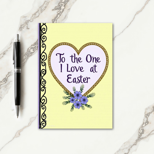 Easter Love Heartfelt Greeting Card