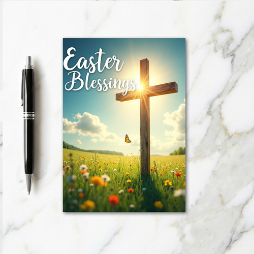 Easter Sunrise Scene Card