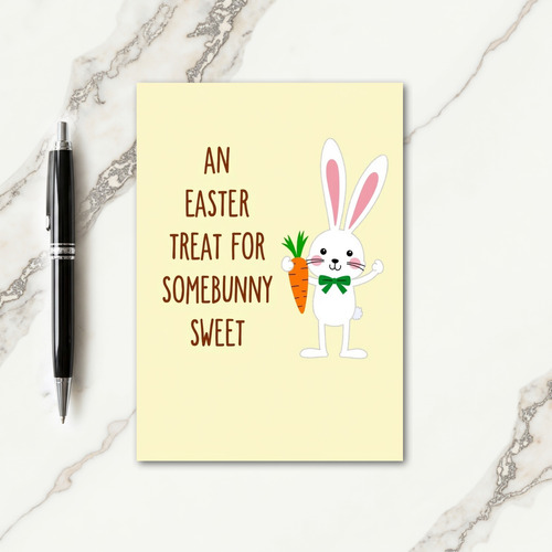 Easter Treat For Someone Sweet Card