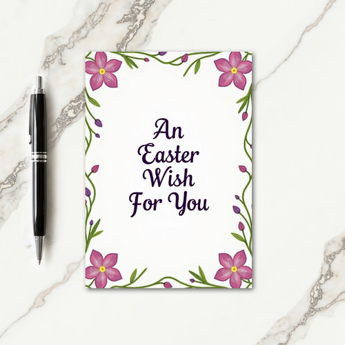 Easter Wish For You Spring Card
