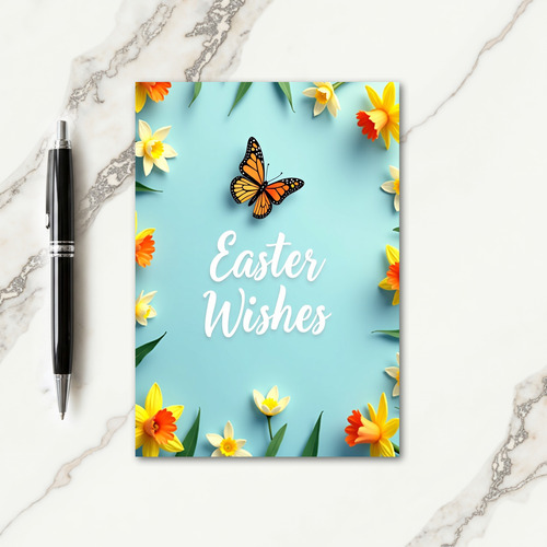 Easter Wishes Spring Card