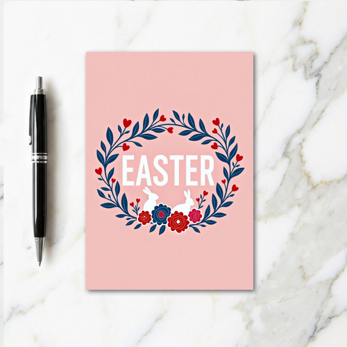 Easter Wreath Holiday Card