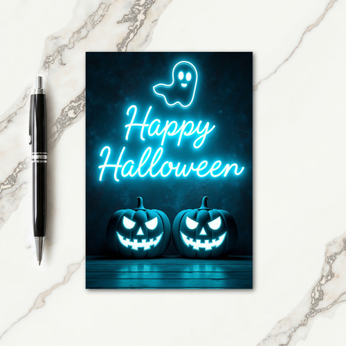 Eerie Halloween Greeting Card