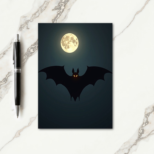 Eerie Moonlit Creature Card