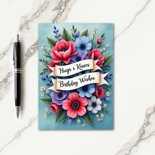Effervescent Birthday Card