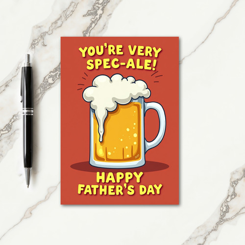 Effervescent Fathers Day Card