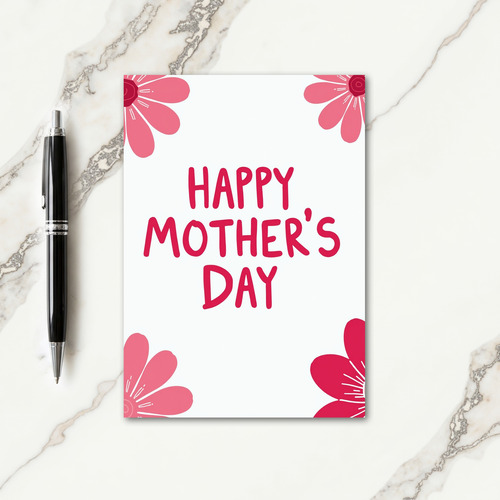 Effusive Mothers Day Card