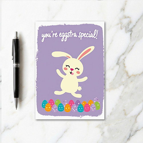 Eggstra Special Bunny Friend Card