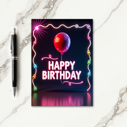 Electric Birthday Card