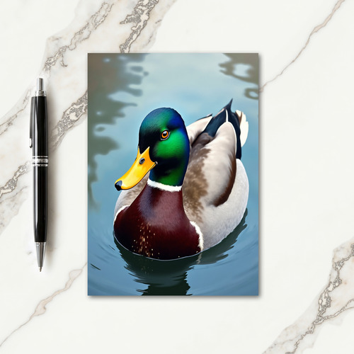 Electric Blue Gaze Fathers Card