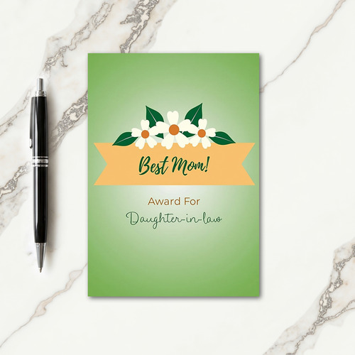Elegant Best Mom Graphic Card