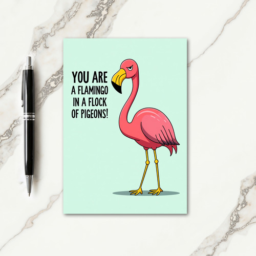 Elegant Bird Celebration Card