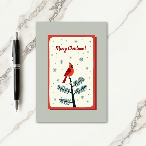 Elegant Bird Holiday Card