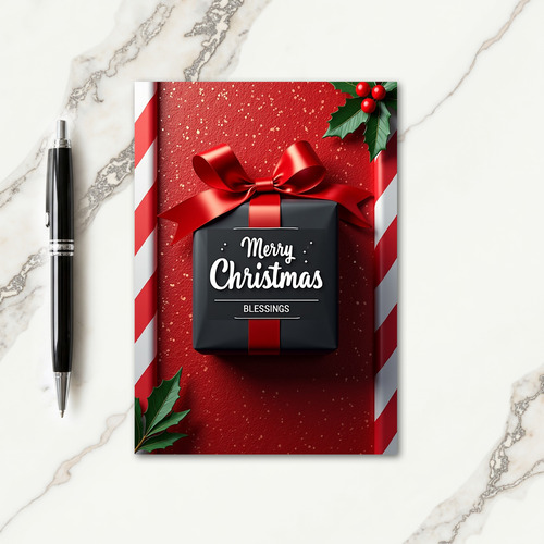 Elegant Black Gift Card