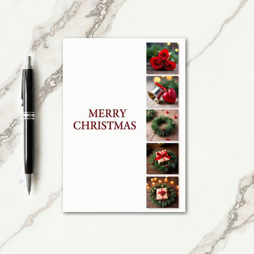 Elegant Bokeh Christmas Card thumbnail