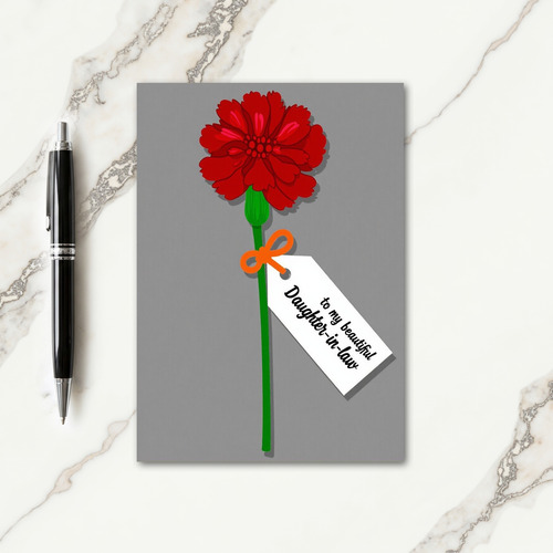 Elegant Daughter In Law Card